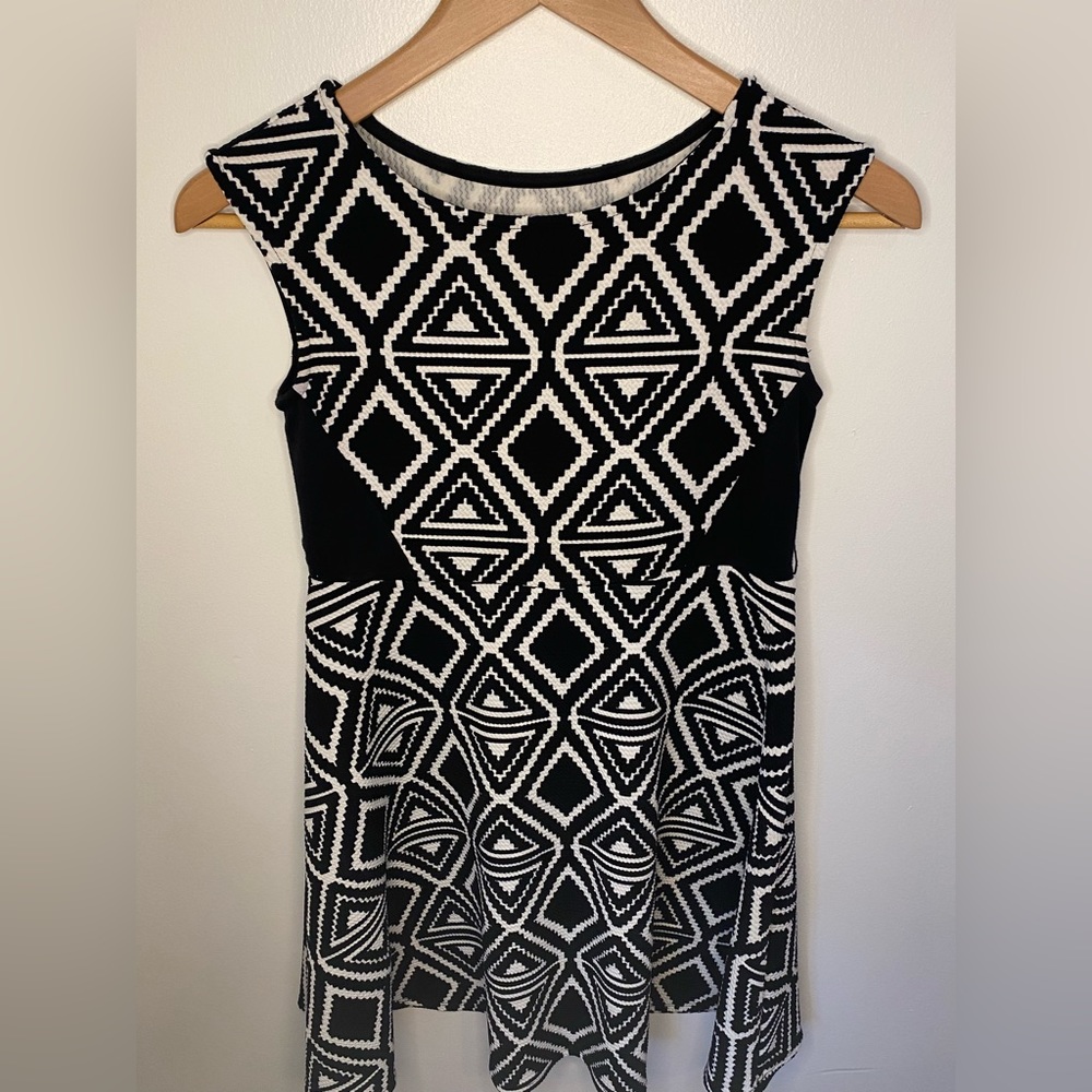 Black and white dress size 12 girls